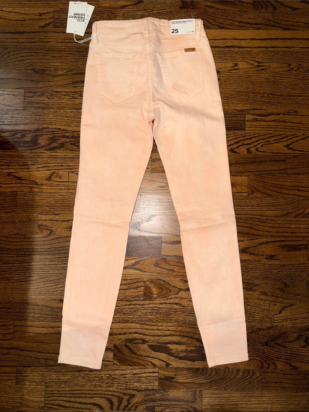 NWT Joe's Jeans The Wasteland Ankle High-Rise Skinny Jeans - Peach - Picture 6 of 6